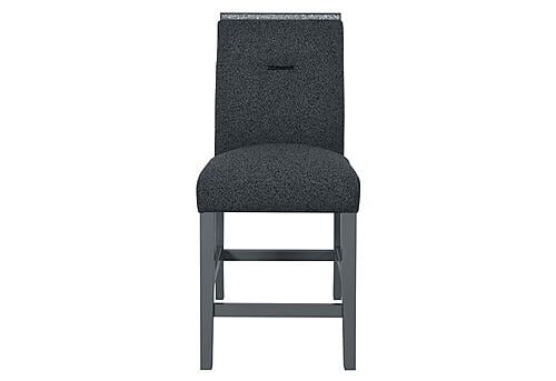 Monaco Bar Stool Dark Grey by Global Furniture