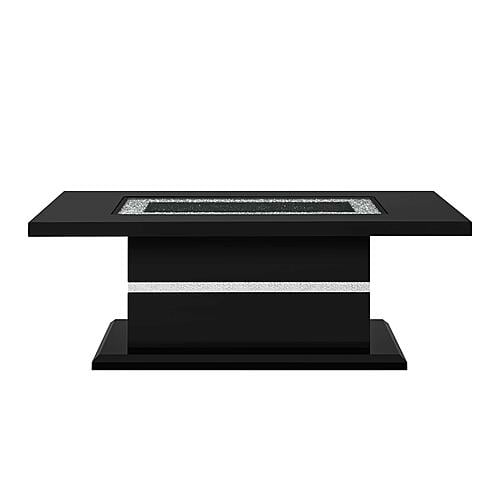 Monaco Black Coffee Table by Global Furniture