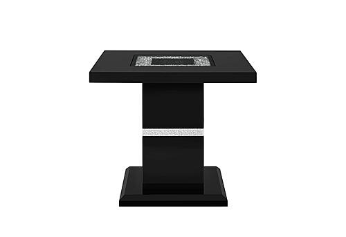 Monaco Black End Table by Global Furniture