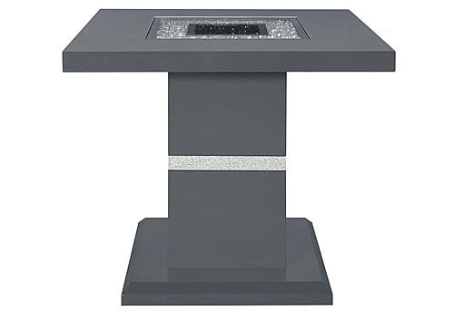 Monaco Dark Grey End Table by Global Furniture