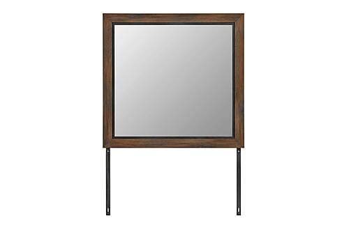 Optimus Brown/Black Mirror by Global Furniture