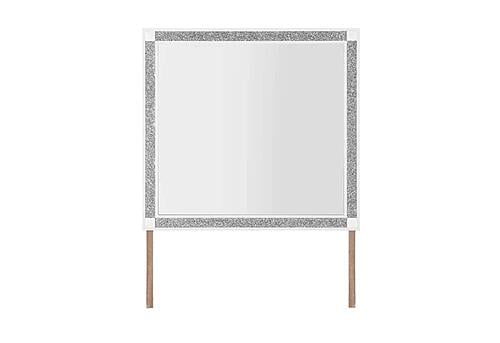 Soleil White Mirror by Global Furniture