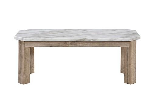 T06 White/Natural Coffee Table by Global Furniture