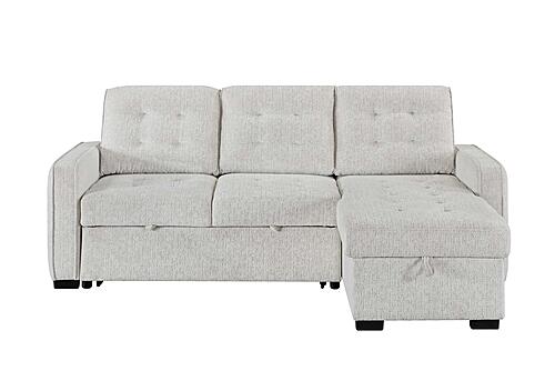U0707 Chalk Reversible Sofa Bed by Global Furniture