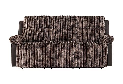 U6028 Brown Reclining Sofa/Console Reclining Loveseat by Global Furniture