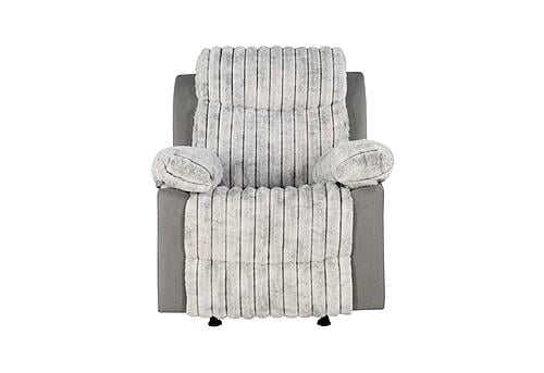 U6028 Grey Glider Recliner by Global Furniture