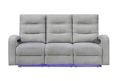 U6611 Grey 15 Power Reclining Sofa w/LED by Global Furniture