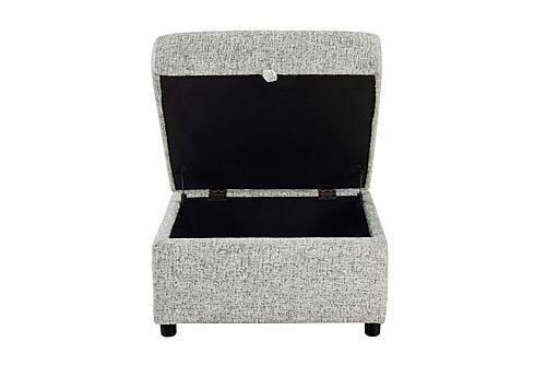U9401 Nickel Sofa Bed Ottoman w/Storage by Global Furniture