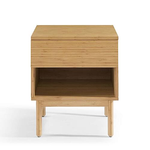 Ria 1 Drawer Nightstand - Caramelized by Greenington