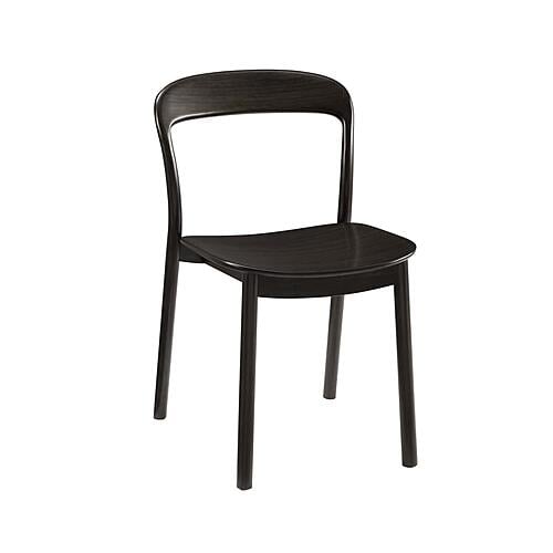 Hanna Chair Bamboo Seat - Caviar by Greenington