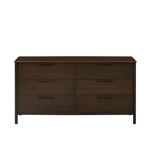 Weston Six Drawer Dresser - Black Walnut by Greenington