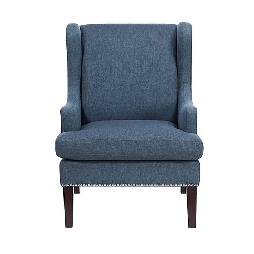 Myles Accent Chair - Blue by Homelegance