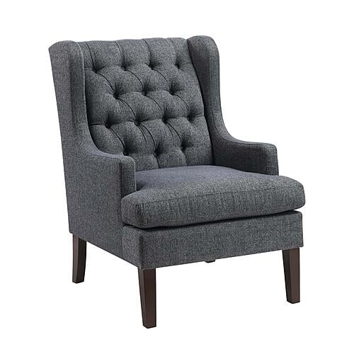 Quent Accent Chair - Charcoal by Homelegance