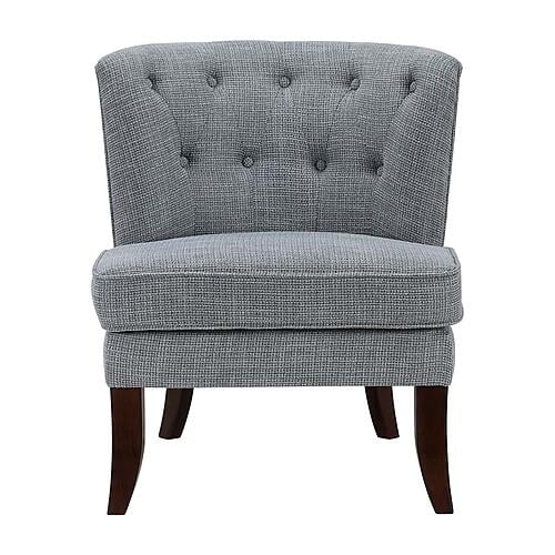 Melrose Accent Chair - Dark Gray by Homelegance