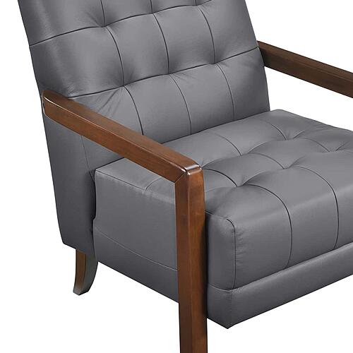 Crafton Accent Chair - Dark Gray by Homelegance