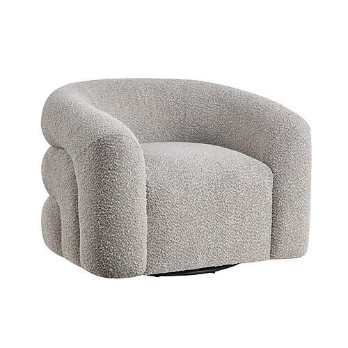 Caldera Swivel Chair - Gray by Homelegance