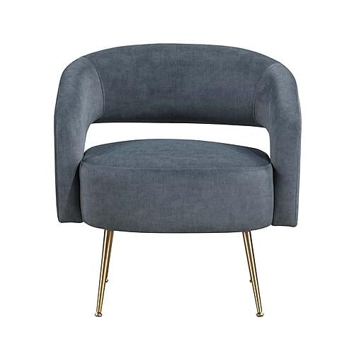 Aubrey Midnight Accent Chair at Futonland
