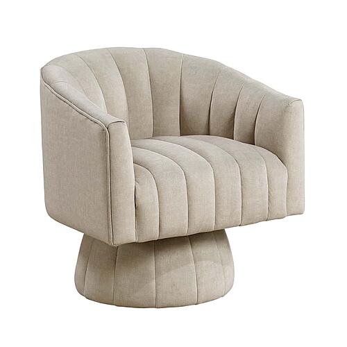 Bristol Swivel Chair - Taupe by Homelegance