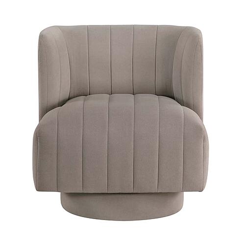 Joyce Swivel Chair - Taupe by Homelegance