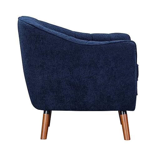 Cutler Accent Chair - Blue by Homelegance