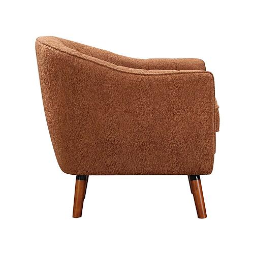 Cutler Accent Chair - Rust by Homelegance