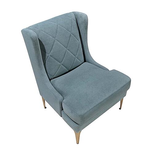Savoy Accent Chair - Blue by Homelegance