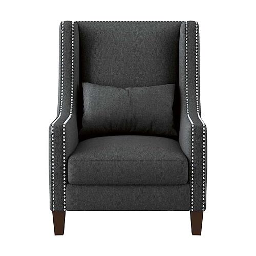 Keller Accent Chair - Dark Gray by Homelegance