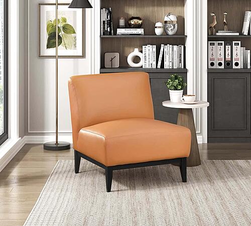 Houghton Accent Chair - Orange by Homelegance