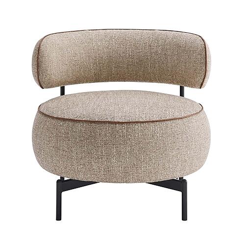 1173BR-1 Swivel Chair - Brown by Homelegance