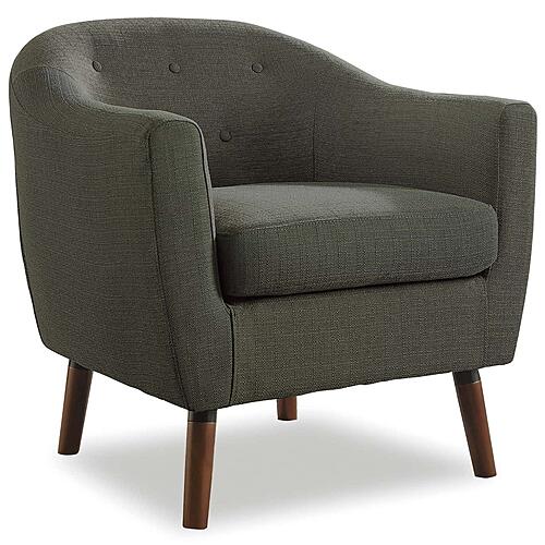 Lucille Accent Chair - Gray by Homelegance