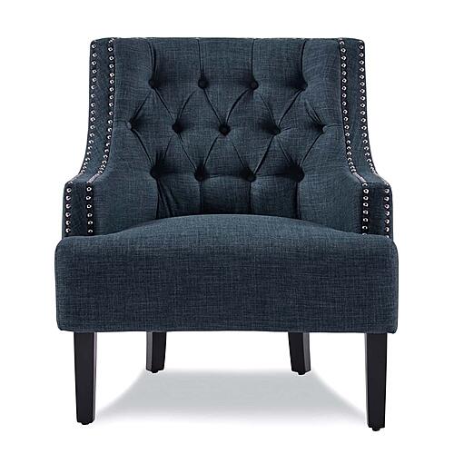 Charisma Accent Chair - Indigo by Homelegance