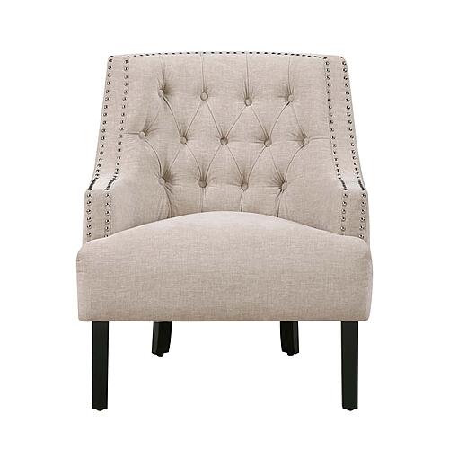 Charisma Accent Chair - Cement by Homelegance