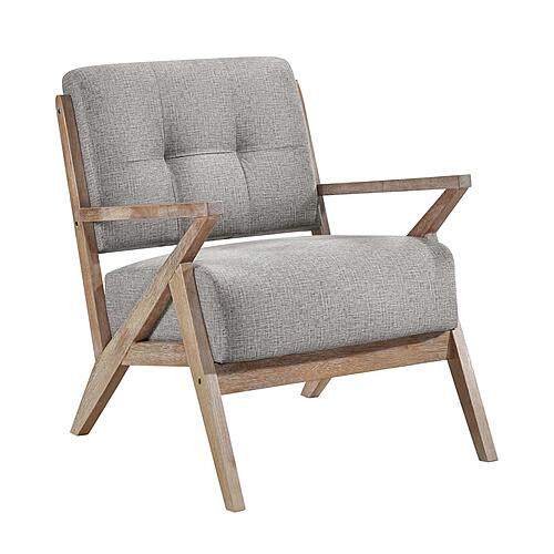 Ollen Accent Chair - Brownish Gray by Homelegance