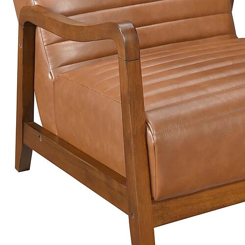 Rupert Accent Chair - Matt Brown by Homelegance