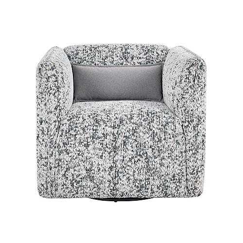 Finnegan Swivel Chair - Gray by Homelegance