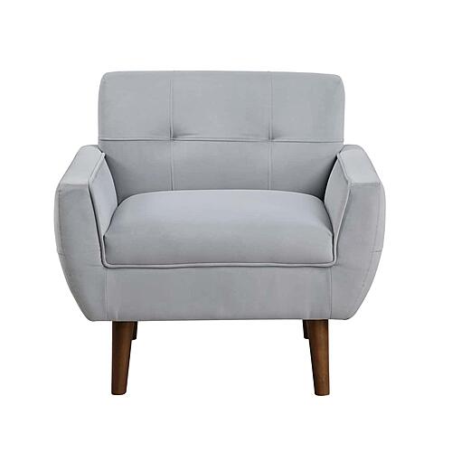 Meadow Accent Chair - Gray by Homelegance