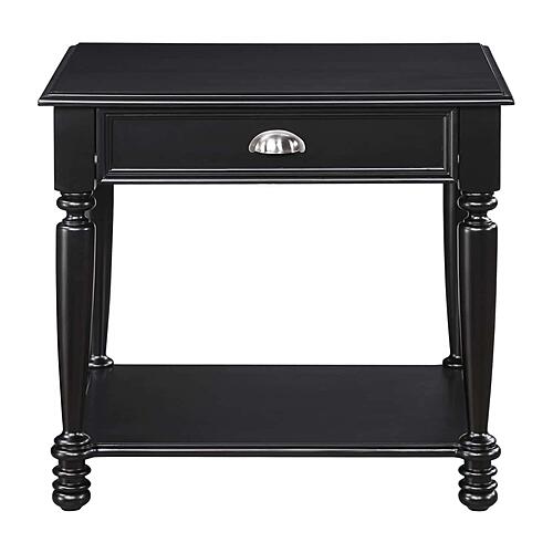 Sanders End Table - Black by Homelegance