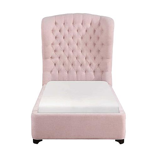 Cameo Twin Bed - Pink by Homelegance
