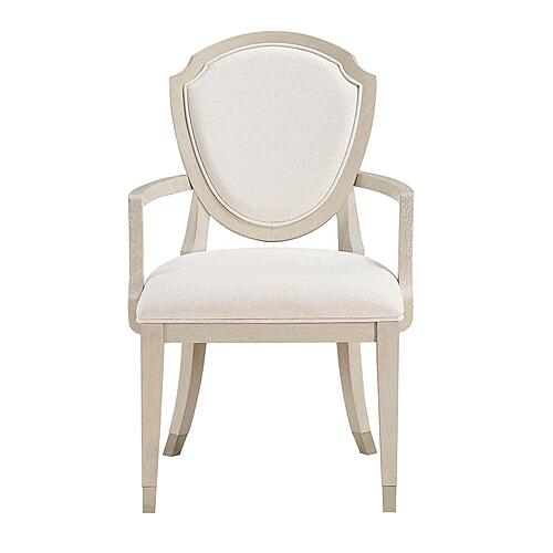 Genoa Arm Chair - Ivory by Homelegance