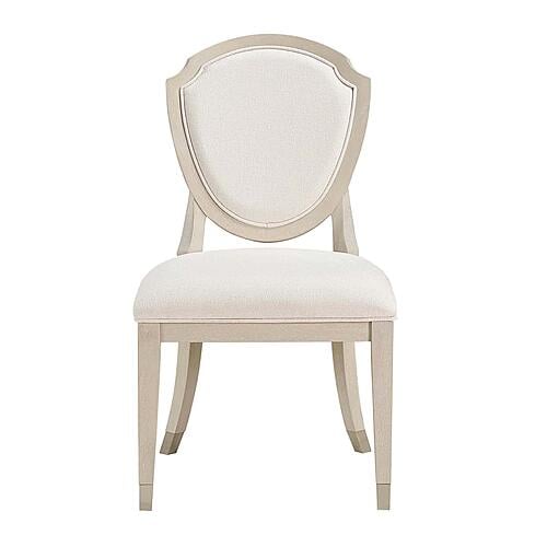 Genoa Side Chair - Ivory by Homelegance