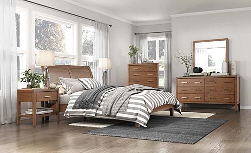 Evans Chest - Light Brown by Homelegance