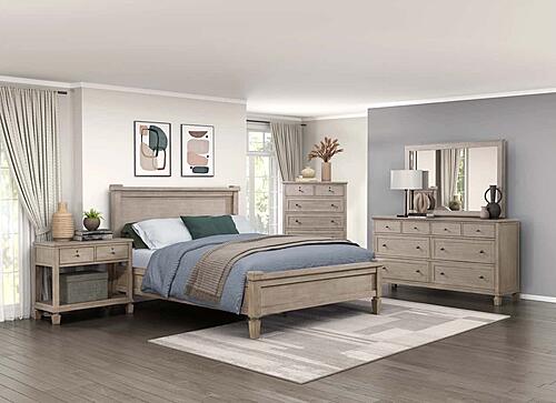 Marceline Dresser - Gray Oak by Homelegance
