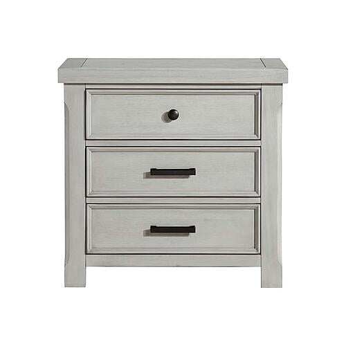 Willowbrook Nightstand - Light Gray by Homelegance