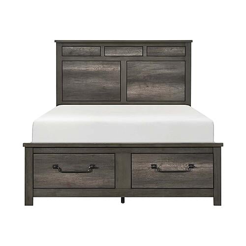Lenior 5pc Queen Bedroom Set  - Gray by Homelegance