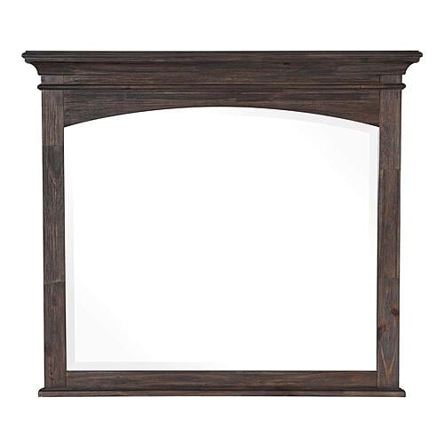 Motsinger Mirror - Rustic Brown by Homelegance