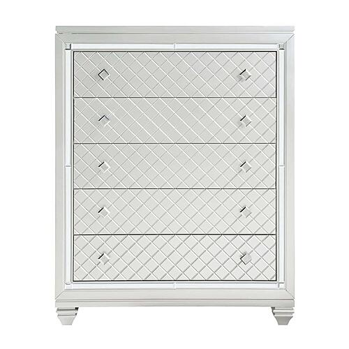 Leesa Chest - Silver  by Homelegance