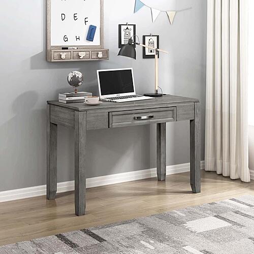 Garretson Writing Desk - Gray by Homelegance