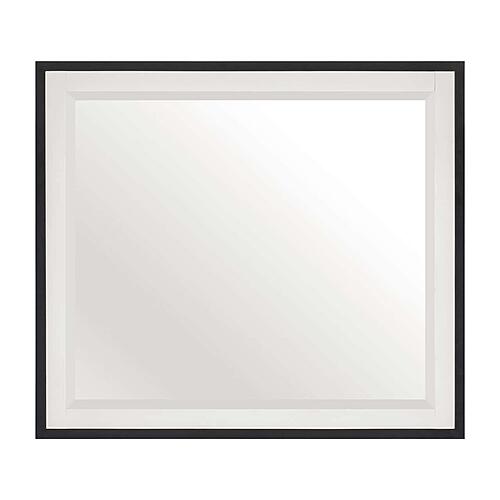 Oslo Mirror - White & Walnut by Homelegance