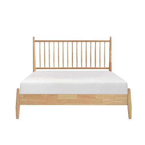 Brickell Queen Platform Bed - Natural by Homelegance