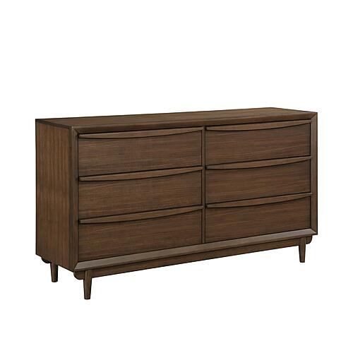 Astrid 5pc Queen Bedroom Set  - Walnut by Homelegance